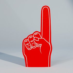 Sample Fan Foam Finger