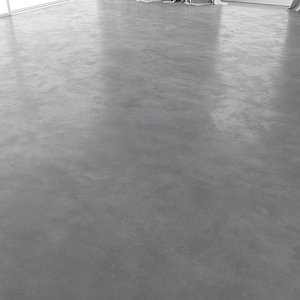 Polished concrete floor