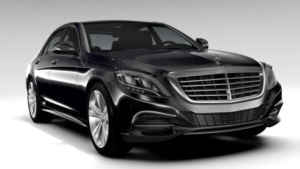 mercedes benz s 3d c4d