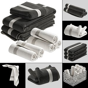 towels model