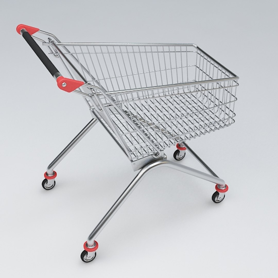 3d Model Shopping Cart