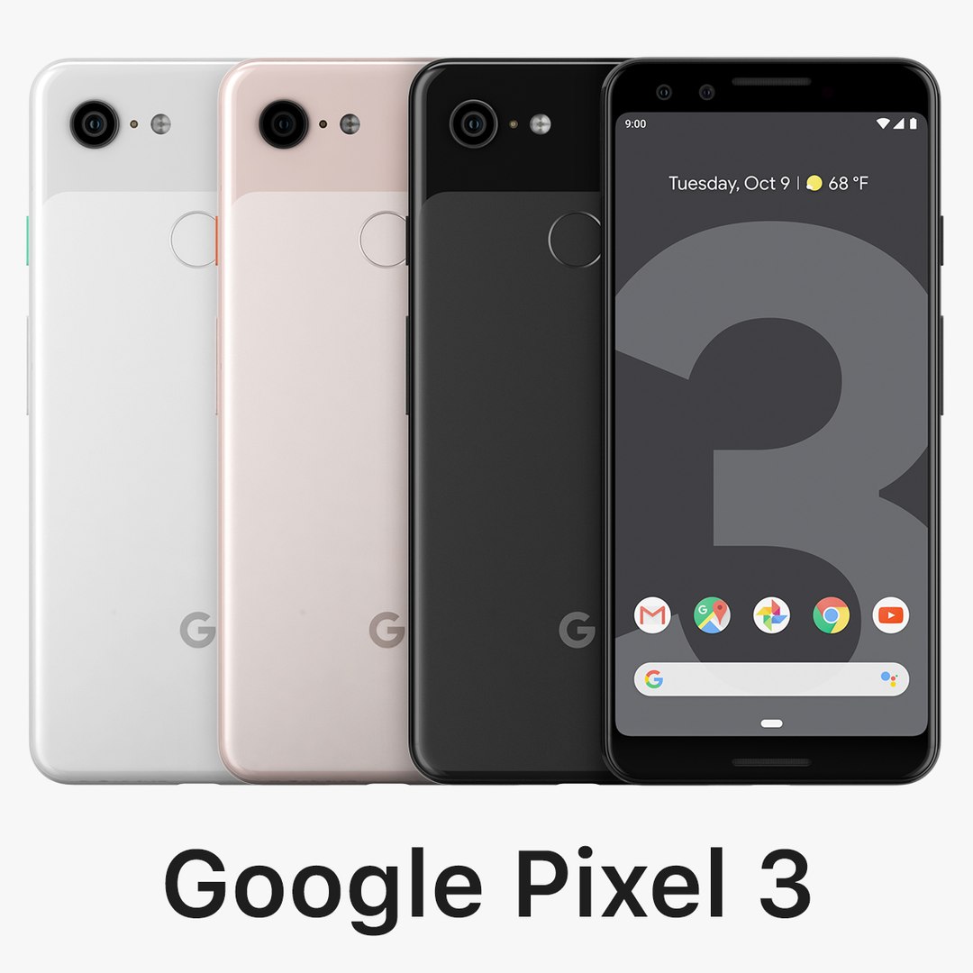 google electronics 3D model https://p.turbosquid.com/ts-thumb/3d/t3gsVB/McU0SKVq/google_pixel_3_all_color_00/jpg/1543536507/1920x1080/fit_q87/be9446b0401f4dcc1776d72e4281344dc68aa1c2/google_pixel_3_all_color_00.jpg