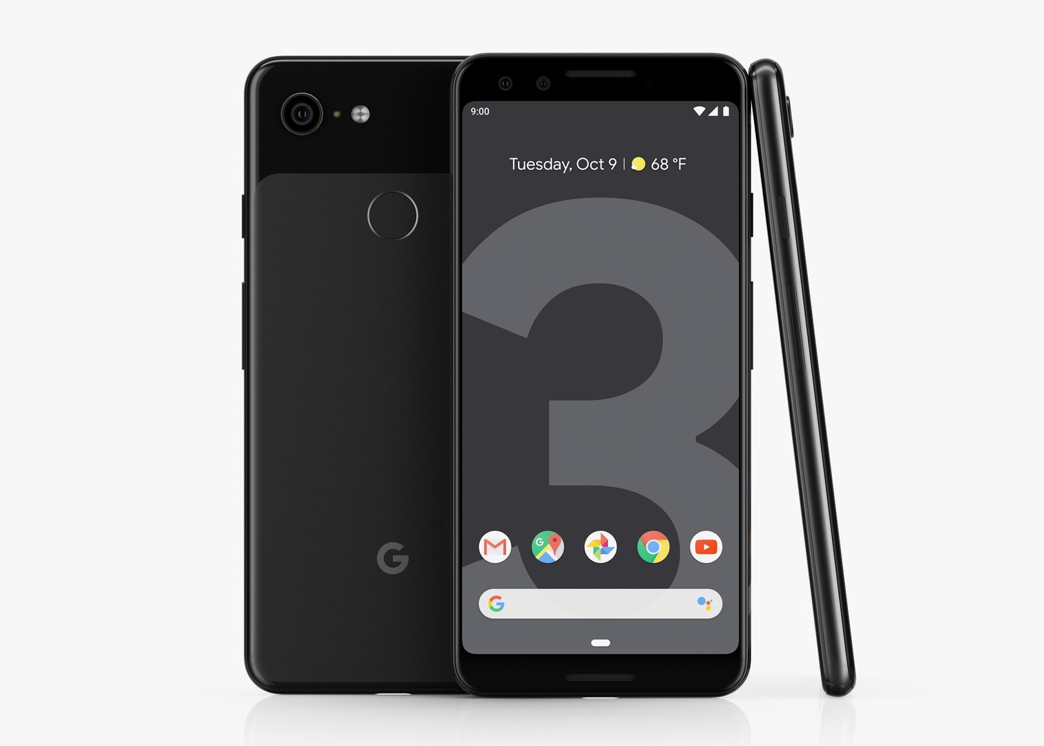 google electronics 3D model https://p.turbosquid.com/ts-thumb/3d/t3gsVB/XpRdJf2w/google_pixel_3_black_01/jpg/1543536508/1920x1080/fit_q87/bf204092d51a14a67d442425ae8417f605fceba7/google_pixel_3_black_01.jpg
