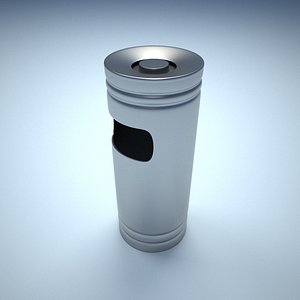 outdoors ashtray 3D model