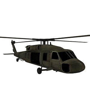 uh-60 black hawk 3D