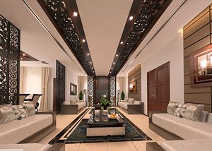 modern contemporary living room