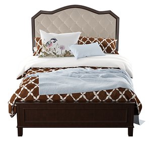 Abe Upholstered Panel Bed