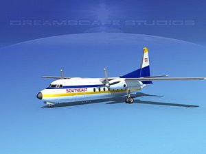 fairchild f-27 fokker 3d lwo