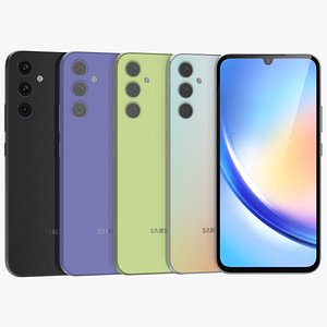 Samsung Galaxy A34 All colors 3D model