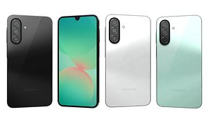 Samsung Galaxy A26 All Colors 3D model