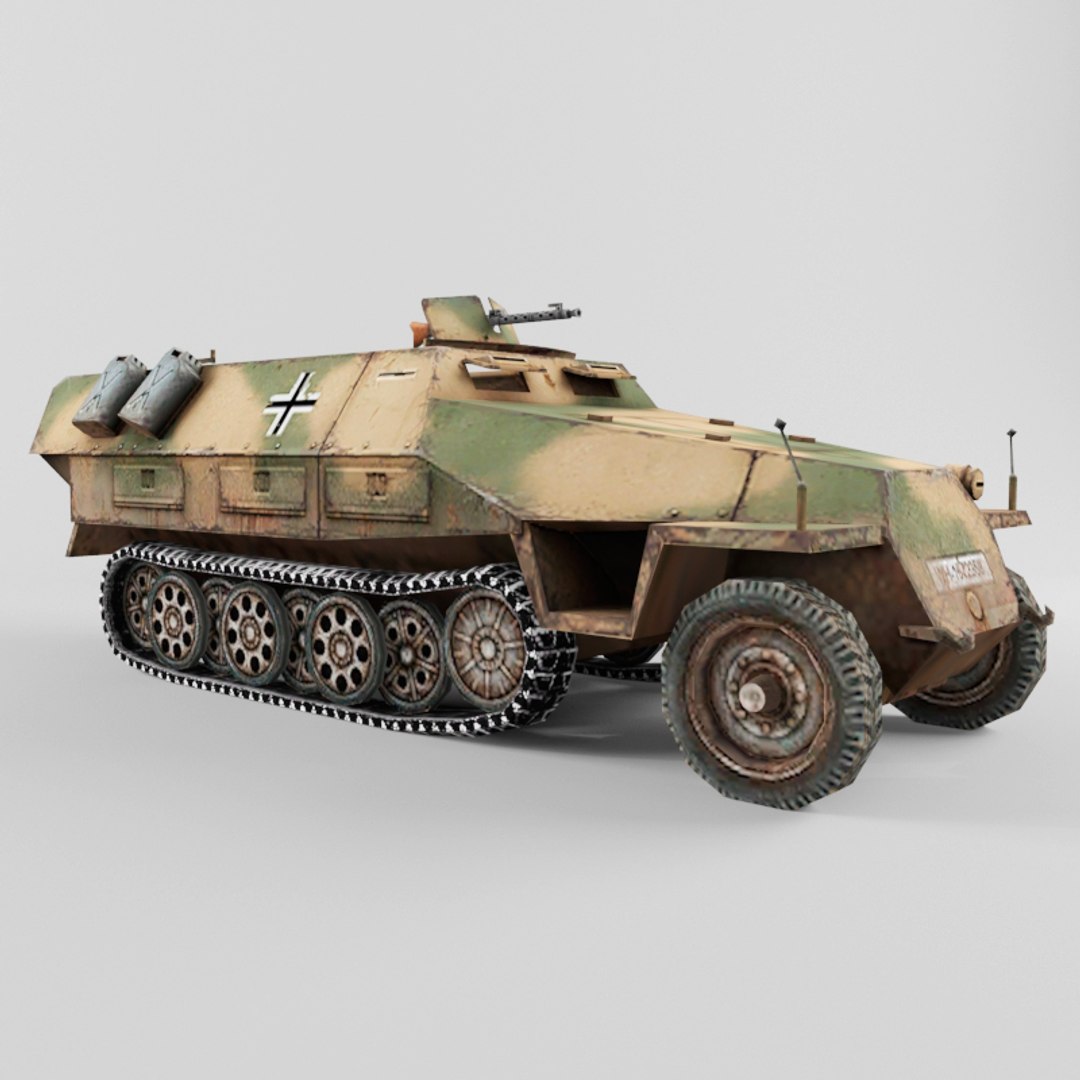 Sd Kfz 251 3d 3ds