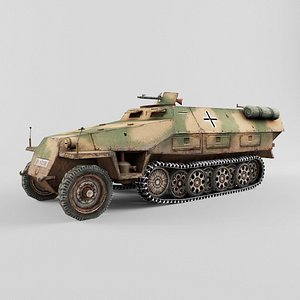 sd kfz 251 3d 3ds