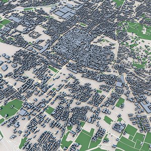 3D Brescia City Italy