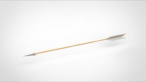 arrow weapon 3D model