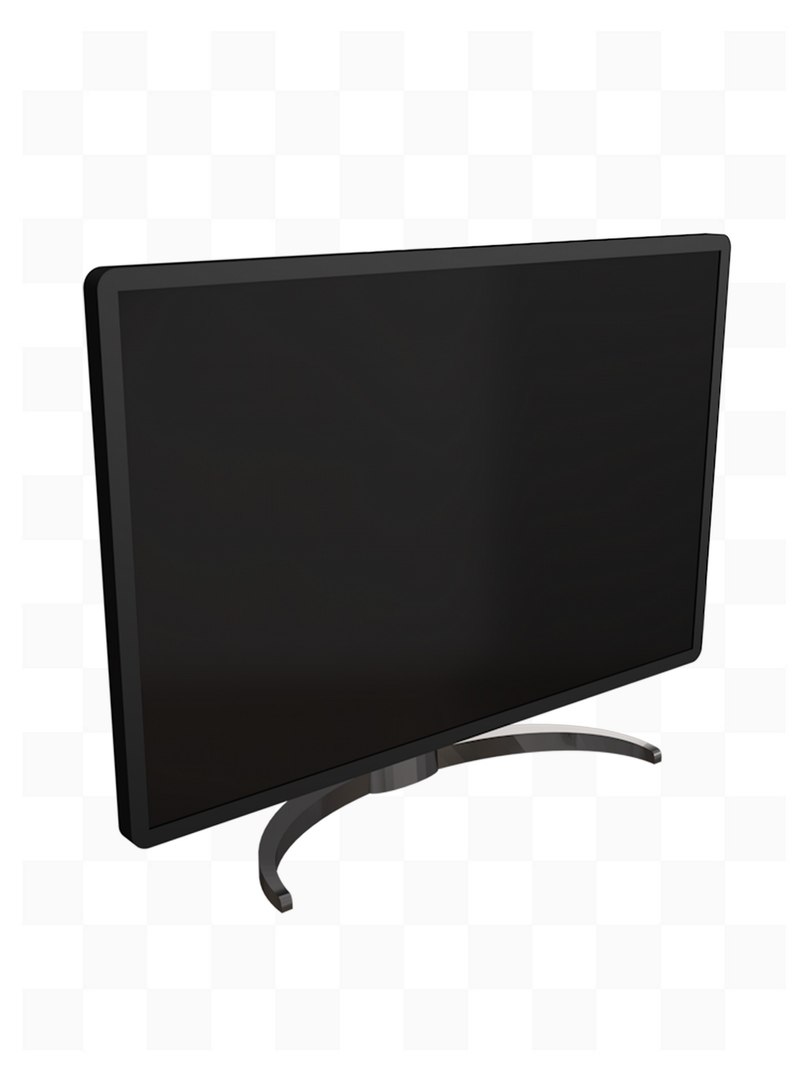 Dark Grey Matte Screen 16 3D Model - TurboSquid 2030340