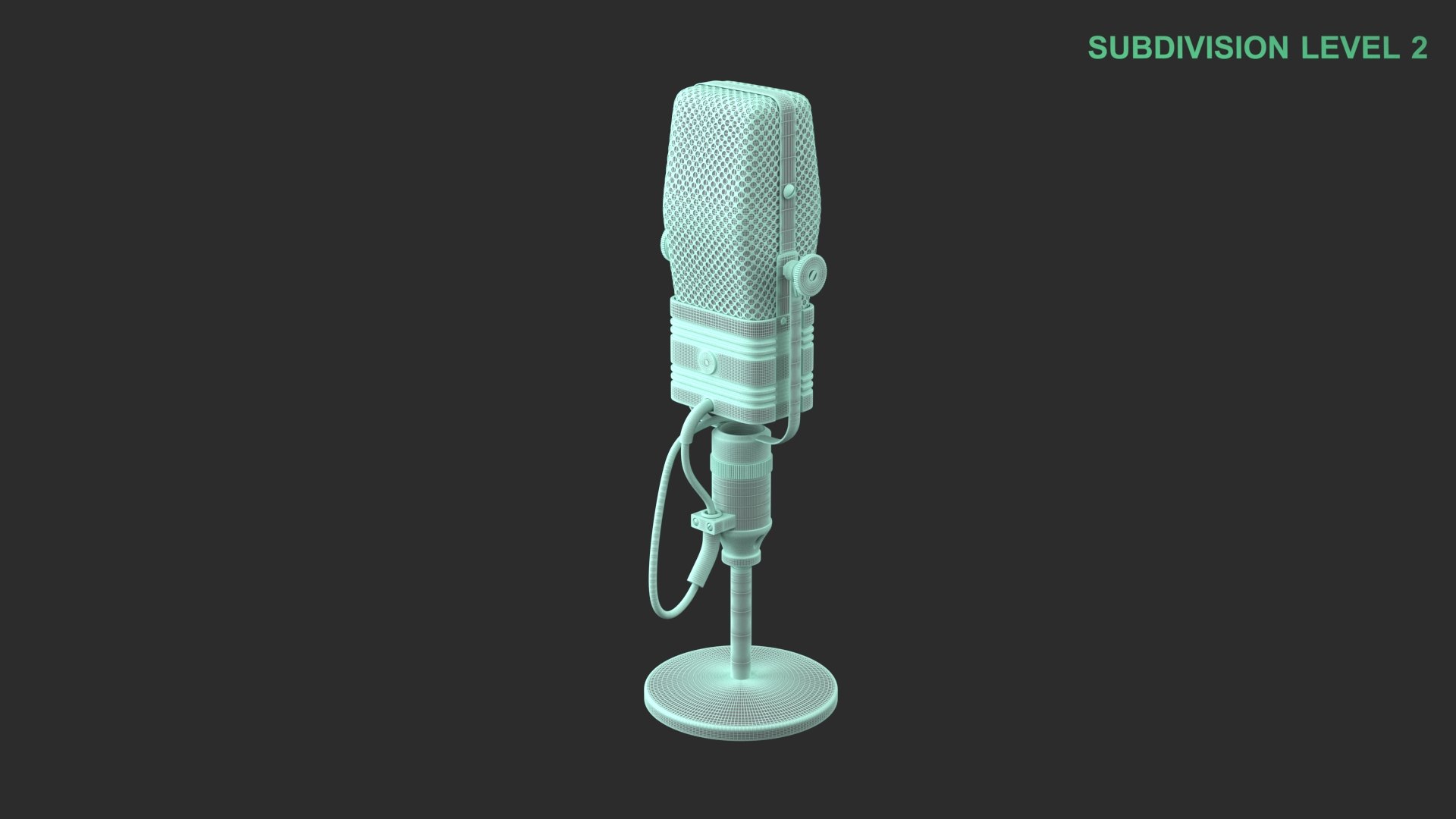 3D Ribbon Microphone - TurboSquid 2390590