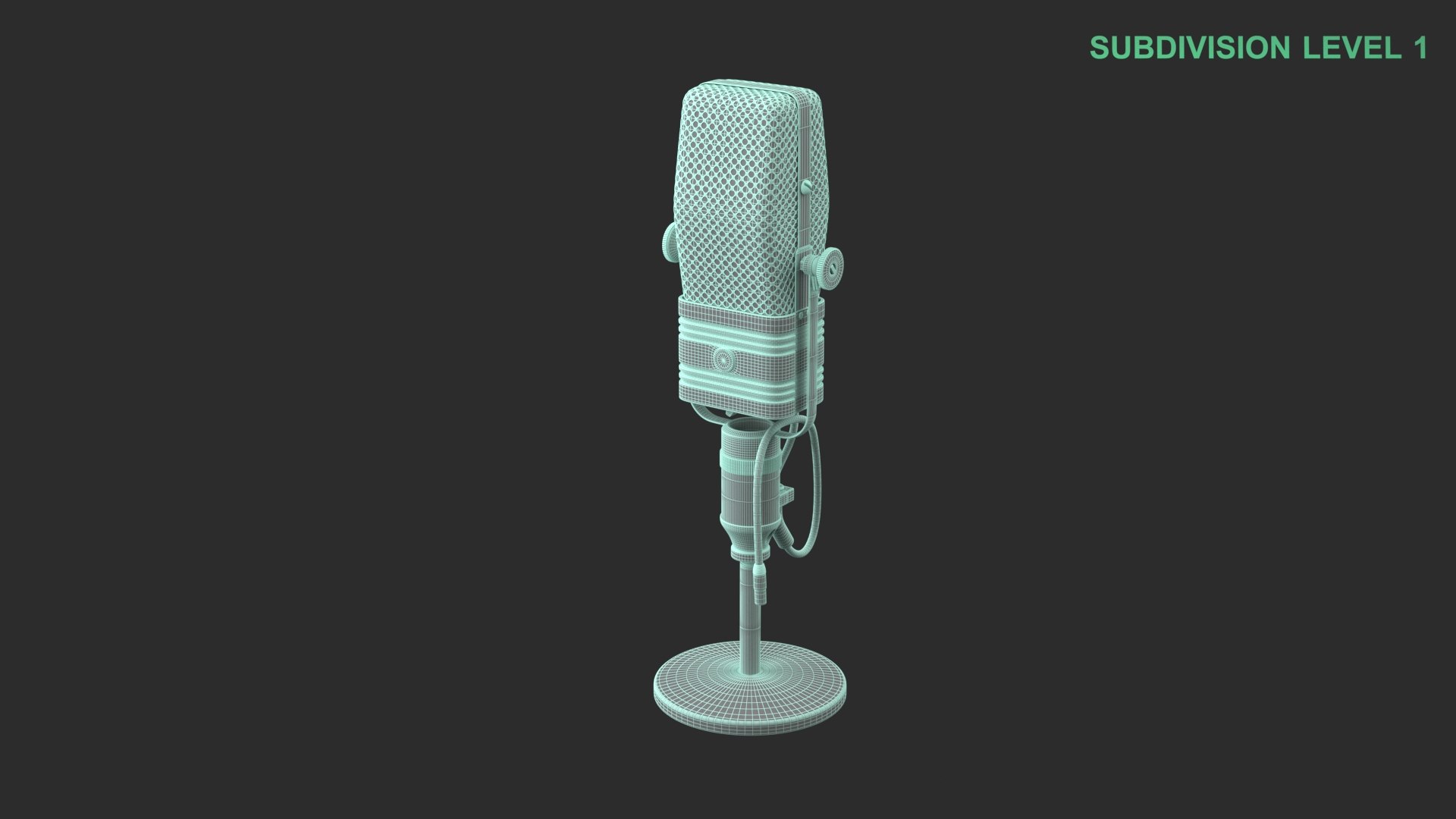 3D Ribbon Microphone https://p.turbosquid.com/ts-thumb/3e/LNp0lP/U3/wireframe_0004/jpg/1744309845/1920x1080/fit_q87/70b9cf710d7348a53c1af3f05b318704012eaee8/wireframe_0004.jpg