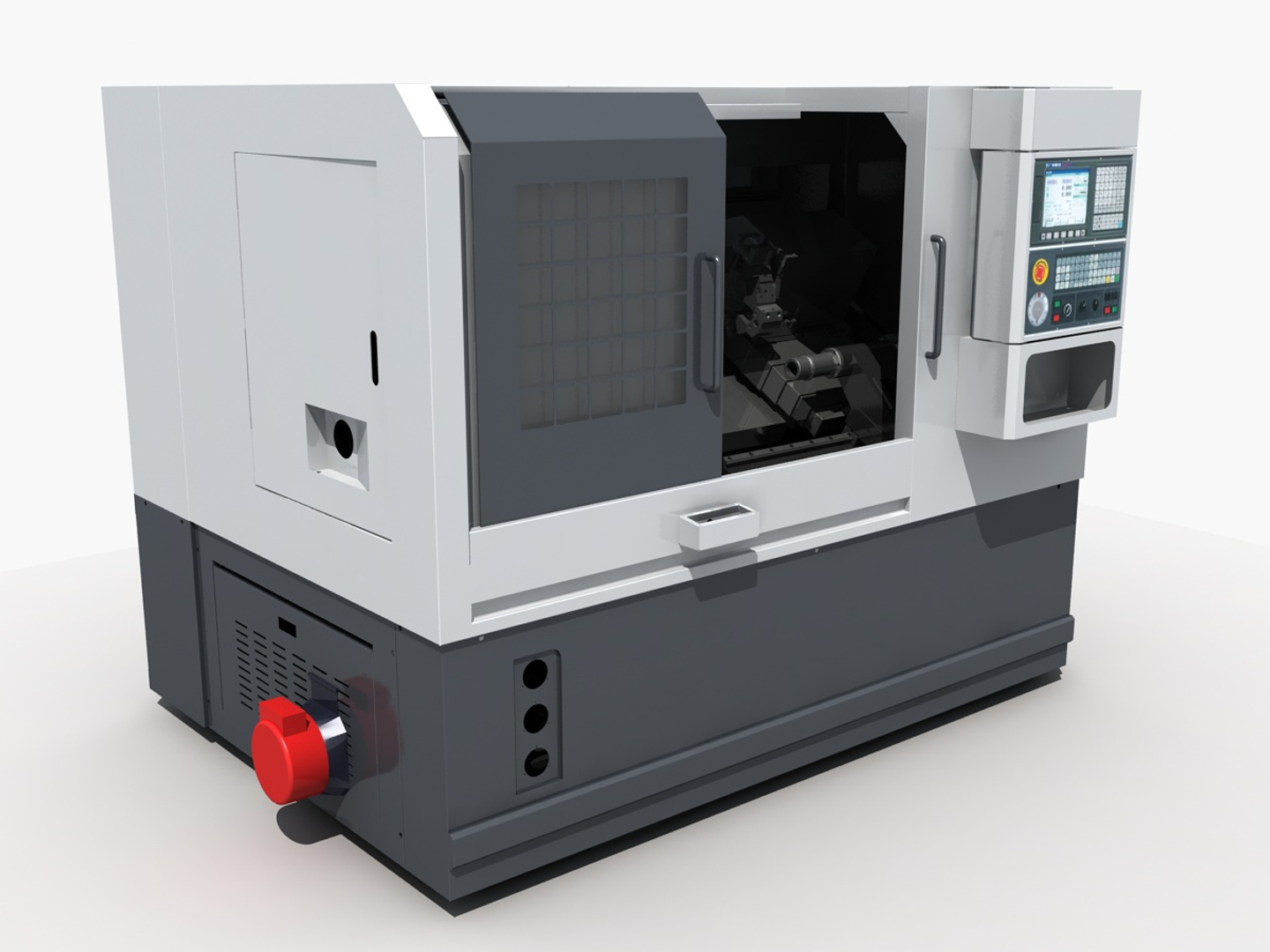 3D cnc machine tool 01 - TurboSquid 1193891