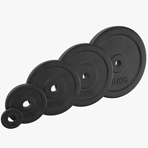 dumbbell bar plate model