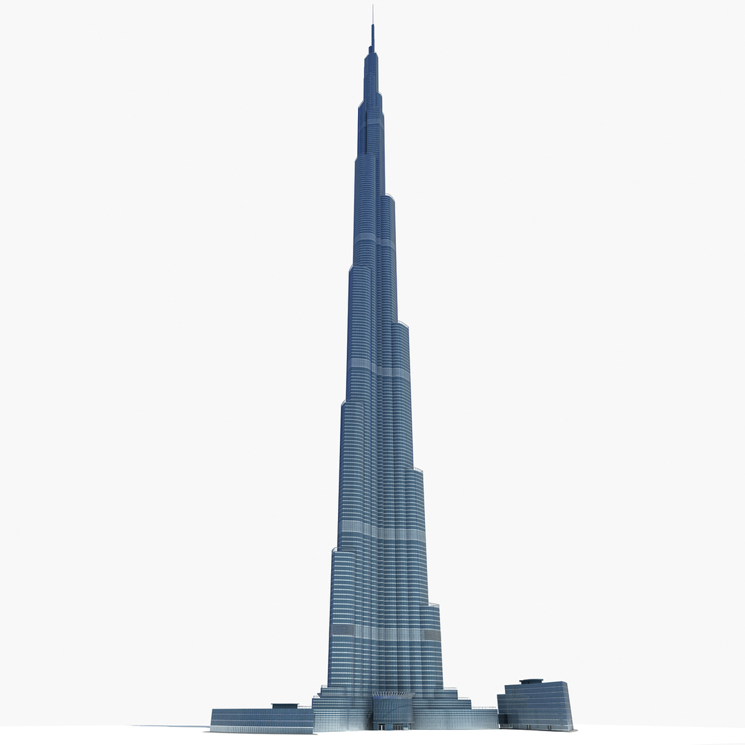 Dubai Burj Khalifa city with skyscrapers Cityscape sketch Illustration  Stock Illustration  Adobe Stock