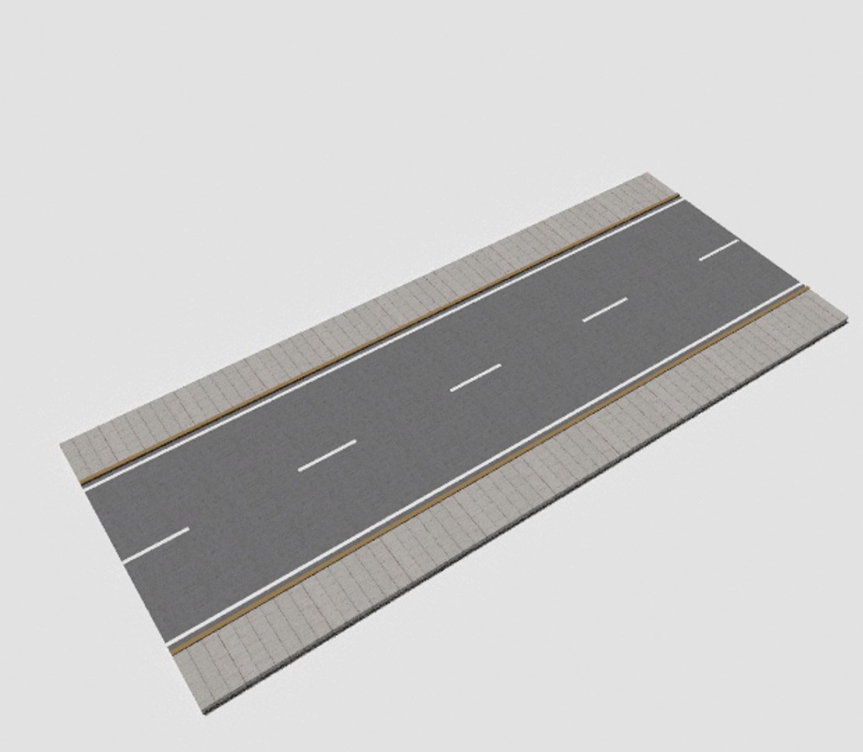 Free Blend Model Street Roads