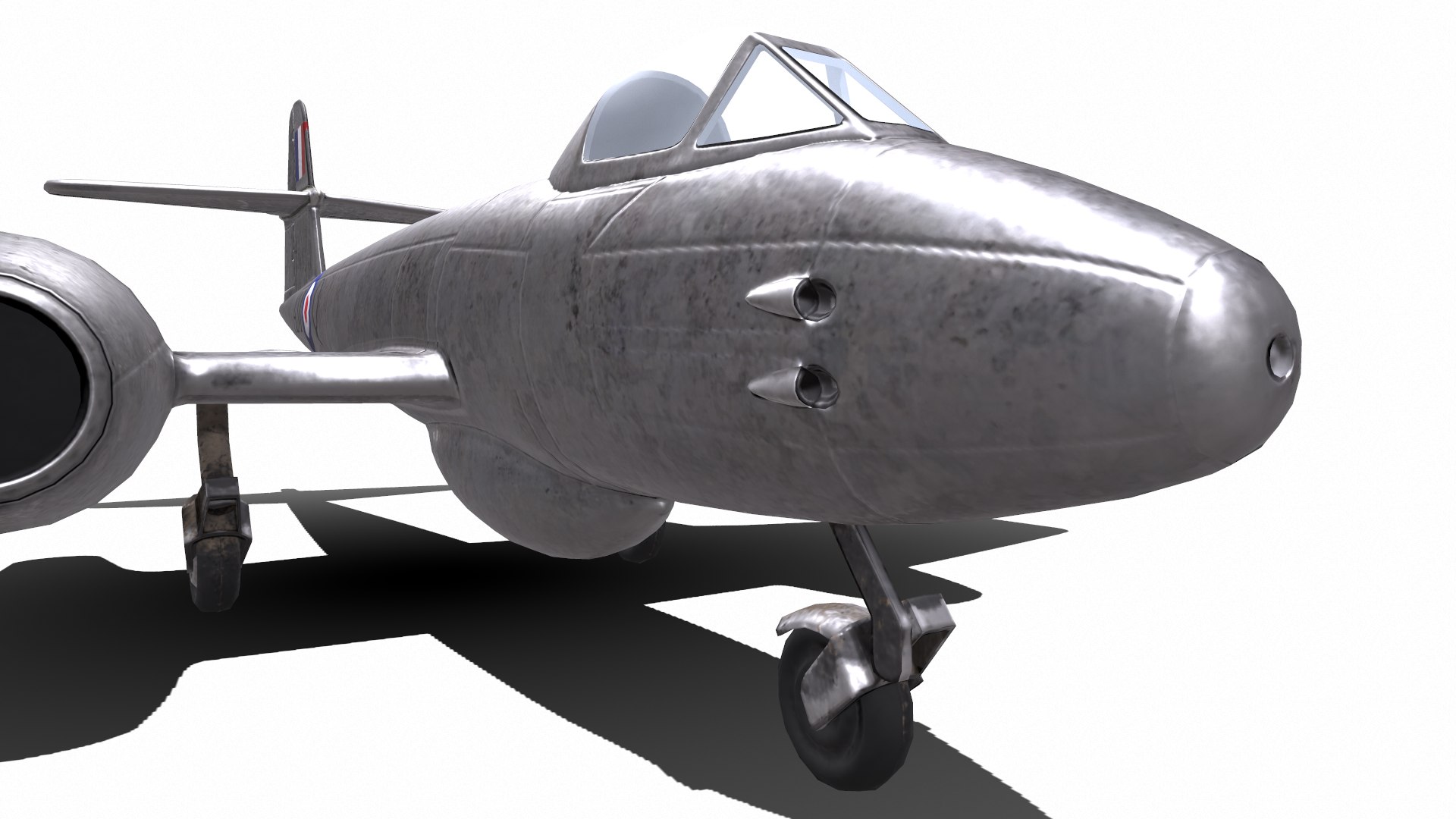 Gloster Meteor Fighter Plane 3D - TurboSquid 1648704