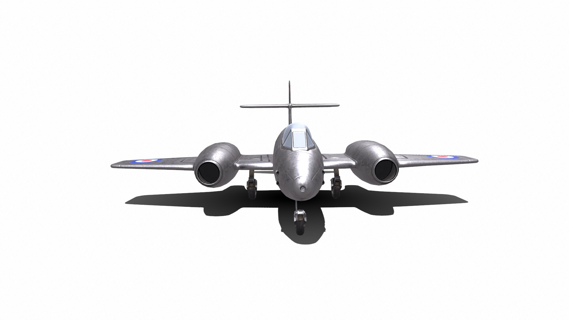 Gloster Meteor Fighter Plane 3D - TurboSquid 1648704