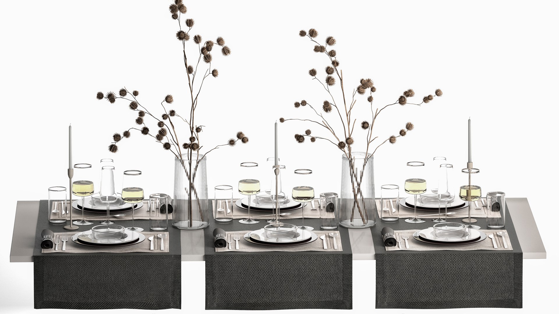 Solemn Table Setting In Eco Style Dried Flowers 3D https://p.turbosquid.com/ts-thumb/3e/VBPWXT/4t/1tablesetting1505202205/jpg/1652622547/1920x1080/fit_q87/5f225b12694265e58e2744e215467e7aec592235/1tablesetting1505202205.jpg