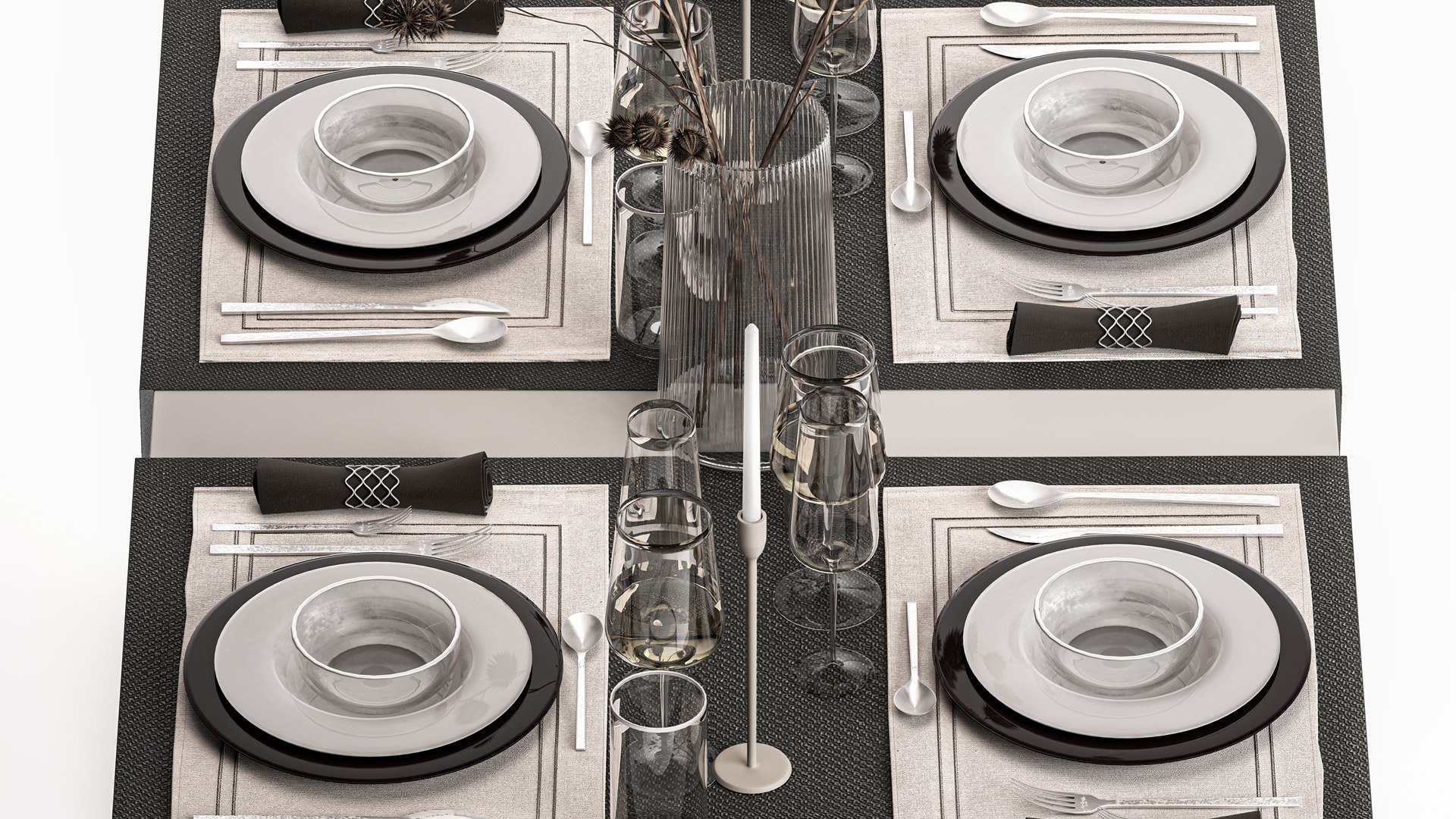 Solemn Table Setting In Eco Style Dried Flowers 3D https://p.turbosquid.com/ts-thumb/3e/VBPWXT/fB/1tablesetting1505202210/jpg/1652622549/1920x1080/fit_q87/9f1f43edcffd764a85ce393ff96ec282b9f7f648/1tablesetting1505202210.jpg
