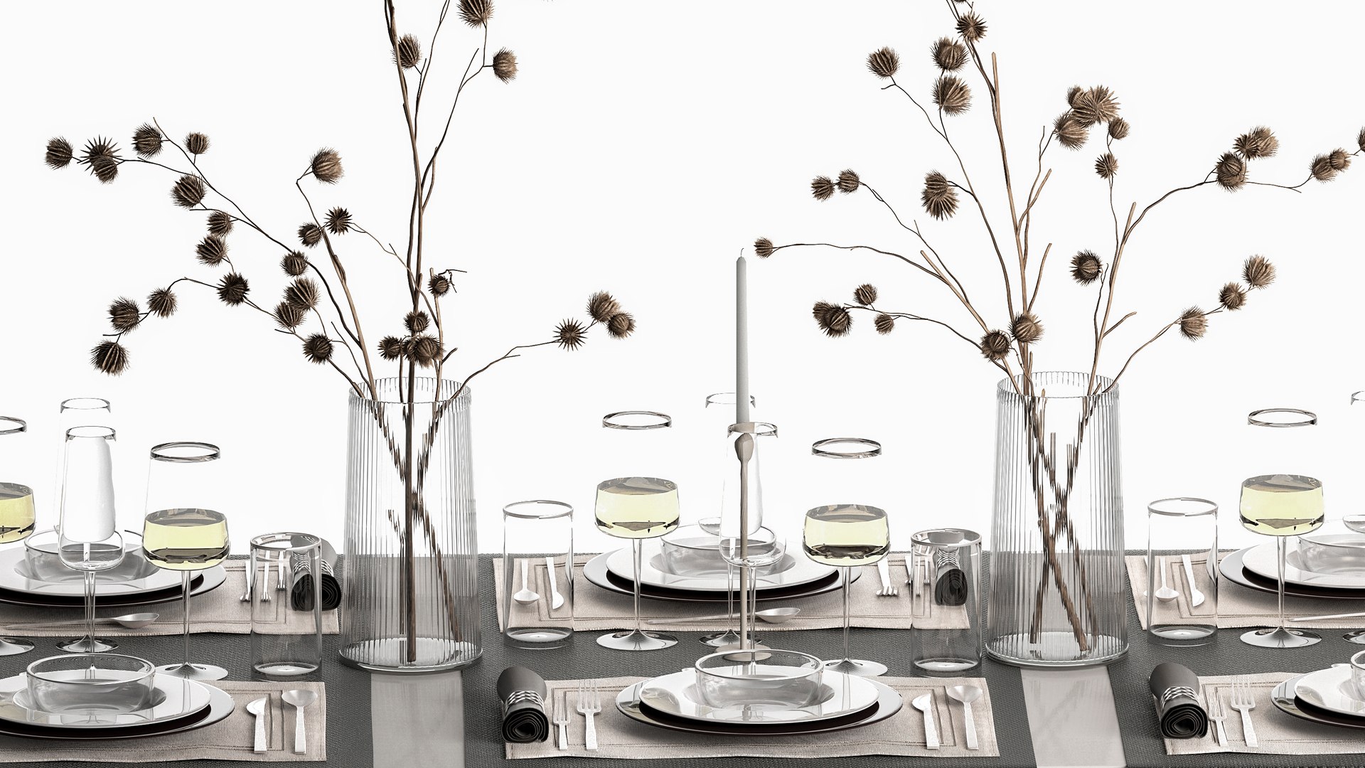 Solemn Table Setting In Eco Style Dried Flowers 3D https://p.turbosquid.com/ts-thumb/3e/VBPWXT/o8/1tablesetting1505202204/jpg/1652622547/1920x1080/fit_q87/5ab6f68f6dd0b52d4014929dfaa4d33b9c16473c/1tablesetting1505202204.jpg