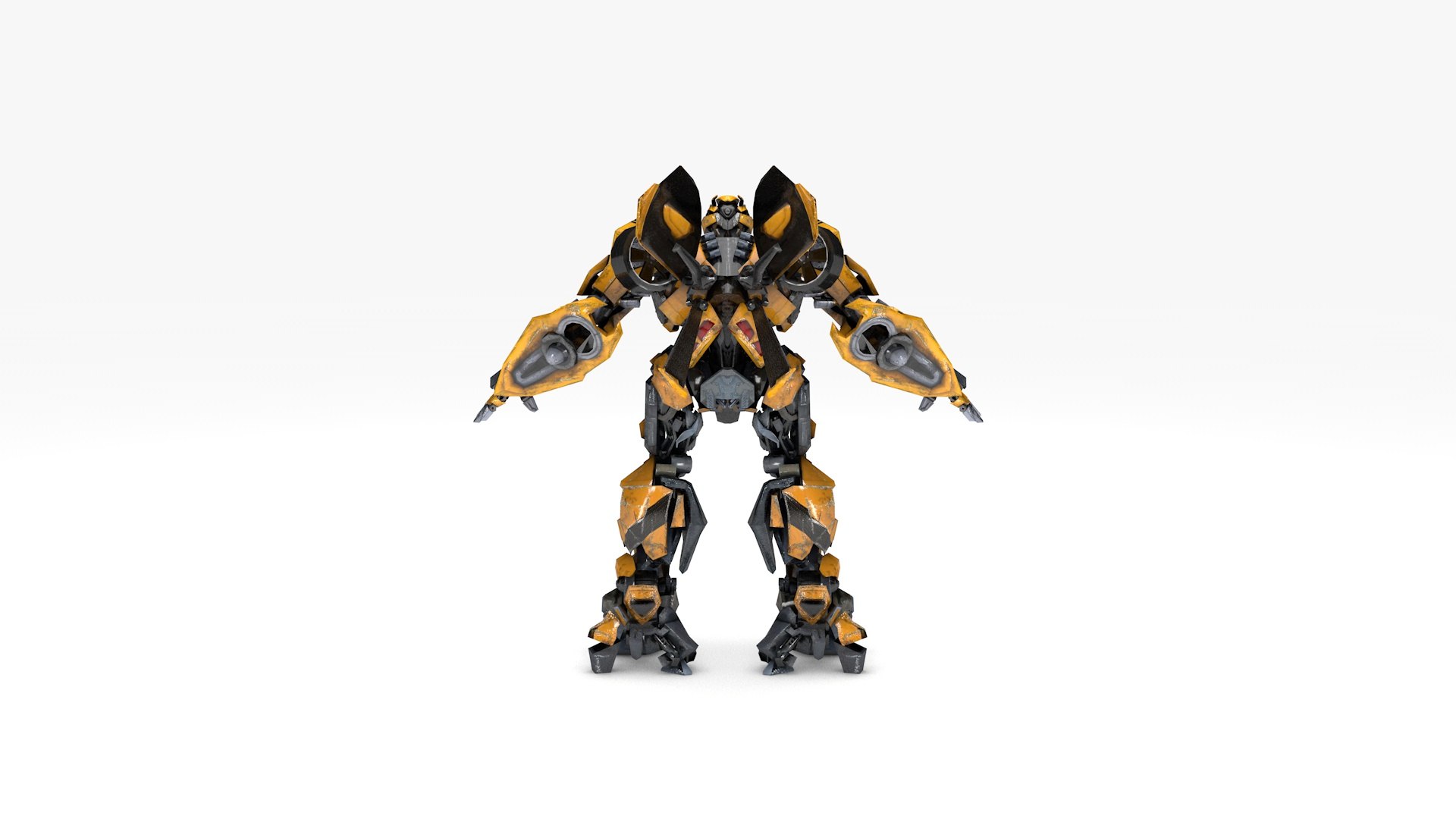 3D Model Bumblebee Transformer - TurboSquid 1837534