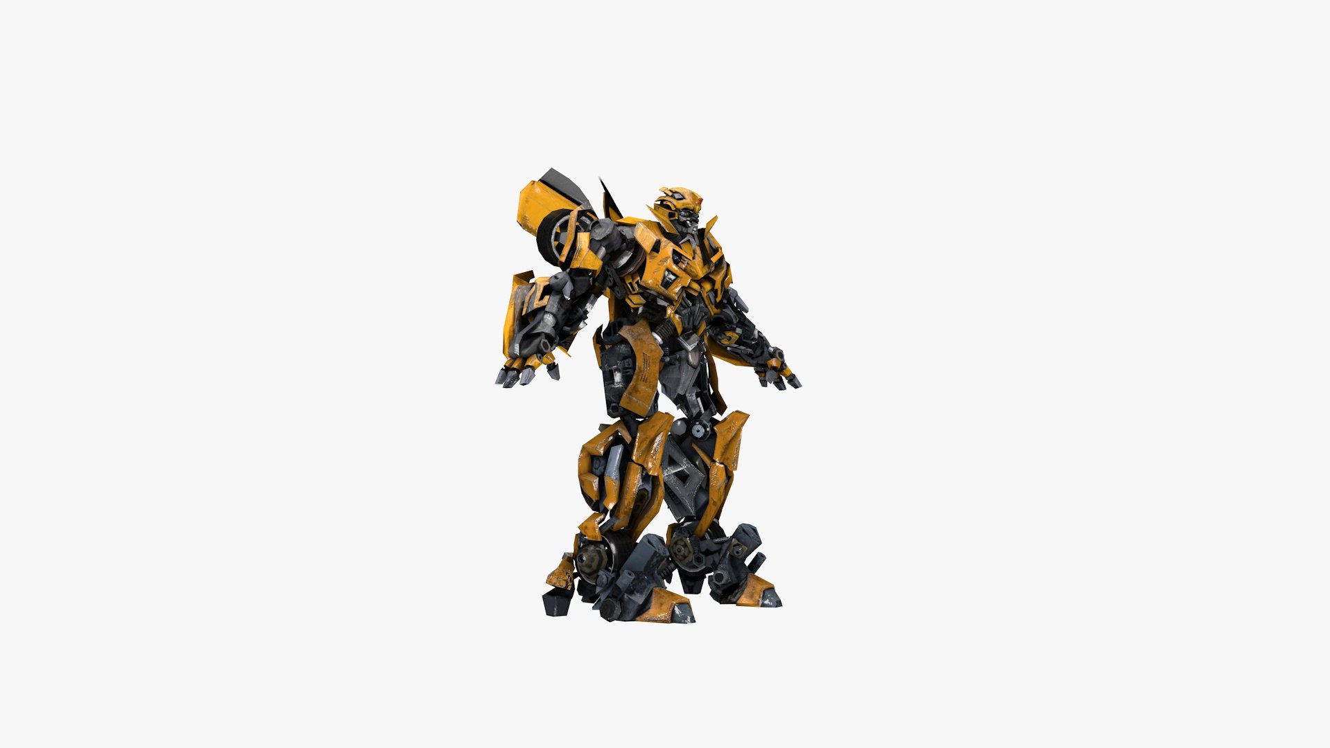 3D Model Bumblebee Transformer - TurboSquid 1837534