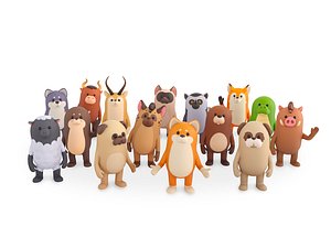 Rigged Animal Character Pack 3