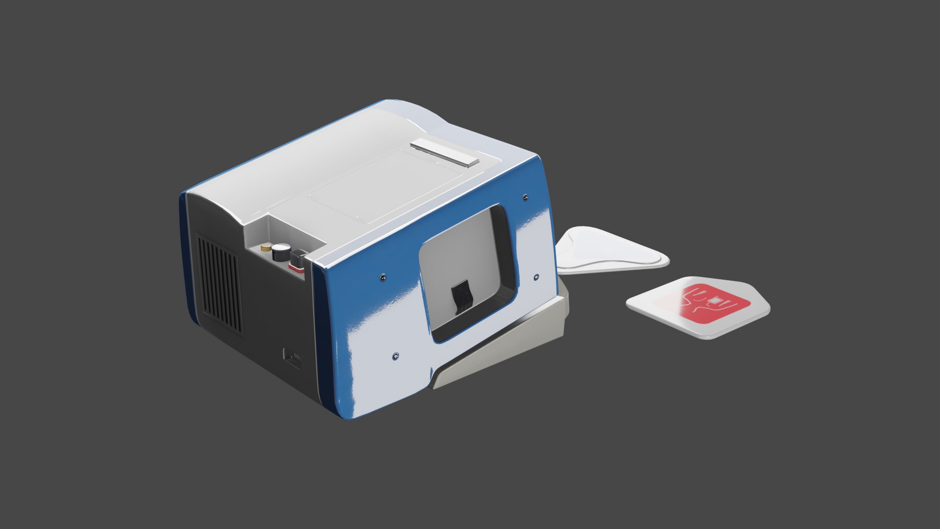 Defibrillator with Pads 3D https://p.turbosquid.com/ts-thumb/3e/ZcCuWO/3X/defibrillator_03/png/1717495020/1920x1080/fit_q87/5c0f7c0d75eda7476d3c20b0bc3fe486ddd1712f/defibrillator_03.jpg