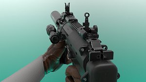 Mp7 Submachine gun Fps - Tps