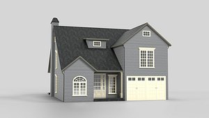 3D Neighborhood House 04T2