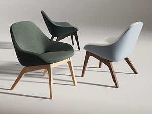 Morph Lounge Chair 3D model