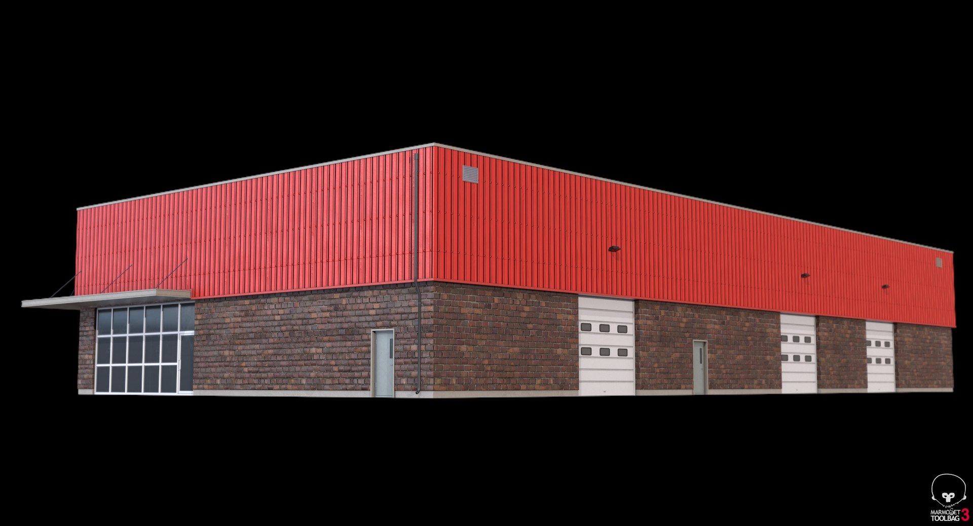 3D Industrial Building 16 Model - TurboSquid 2438966