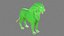 Lion metallic 3D model