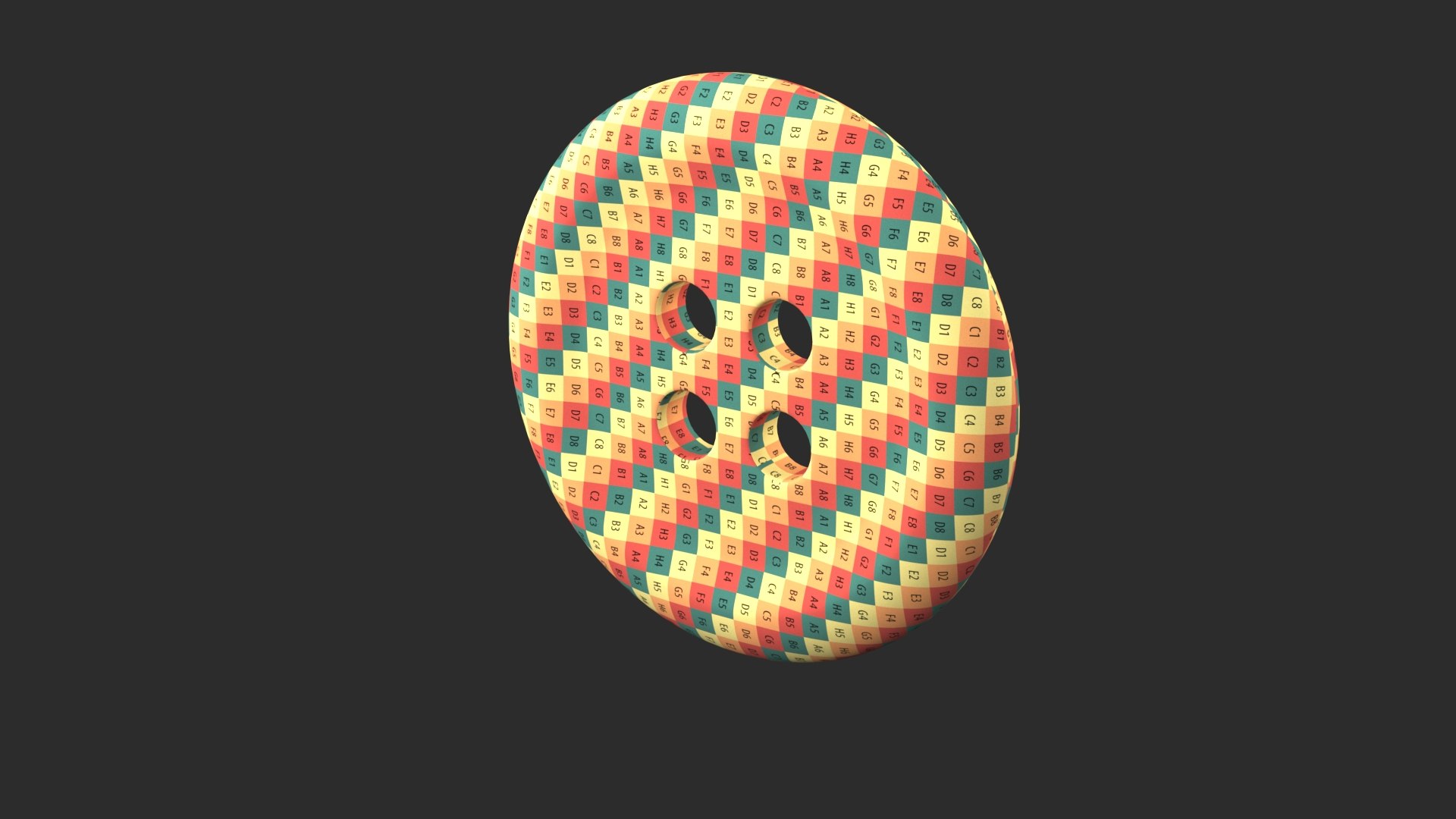 3D Cloth Button - TurboSquid 2134483