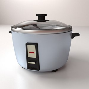 Black Decker Rice Cooker 3D model