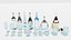 botellas y copas