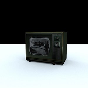 Old TV - 3D Model by sanchiesp