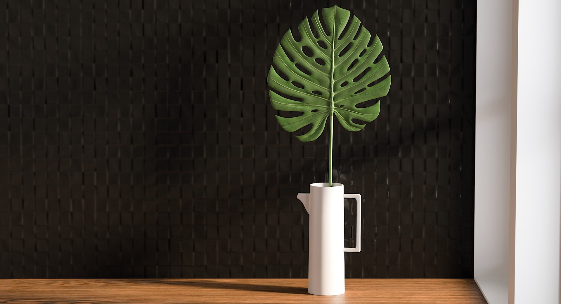 realistic faux monstera leaf 3D model https://p.turbosquid.com/ts-thumb/3e/yDTL27/7XHRVG59/_view03/jpg/1572183057/1920x1080/fit_q87/24f072a4f434c152de22c0dd4d6d0dc55e8c039e/_view03.jpg