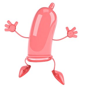 fun condom ! 3D model