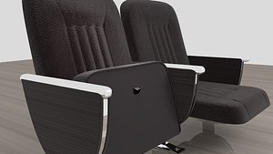 3D conference chair model