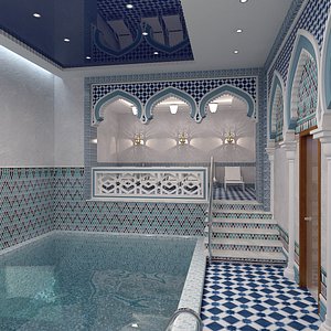 Scene Spa Pool Hammam