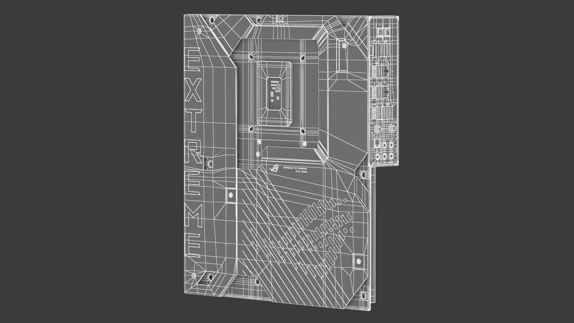 3D Asus Rog Maximus Z790 Extreme Motherboard TurboSquid 2292682