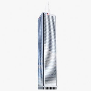 First Canadian Place V1  Original lowpoly 3D