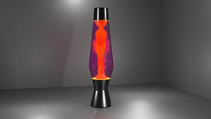 3D model lavalamp